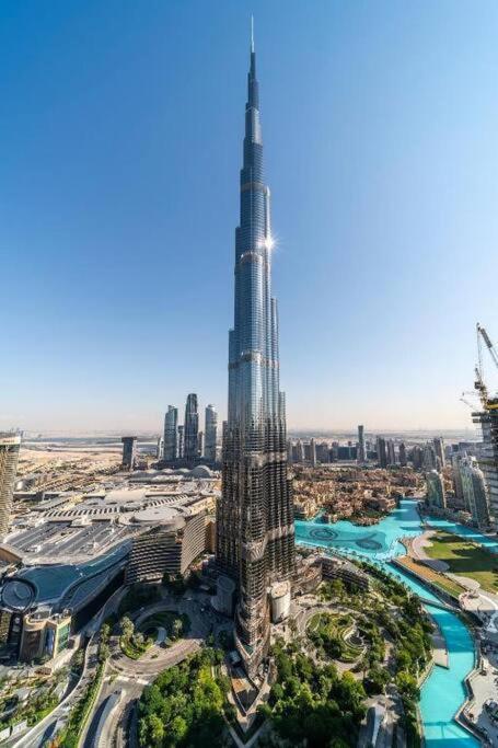 Magnificent 2 Bedroom With Stunning Burj Khalifa View Dubai Exterior foto